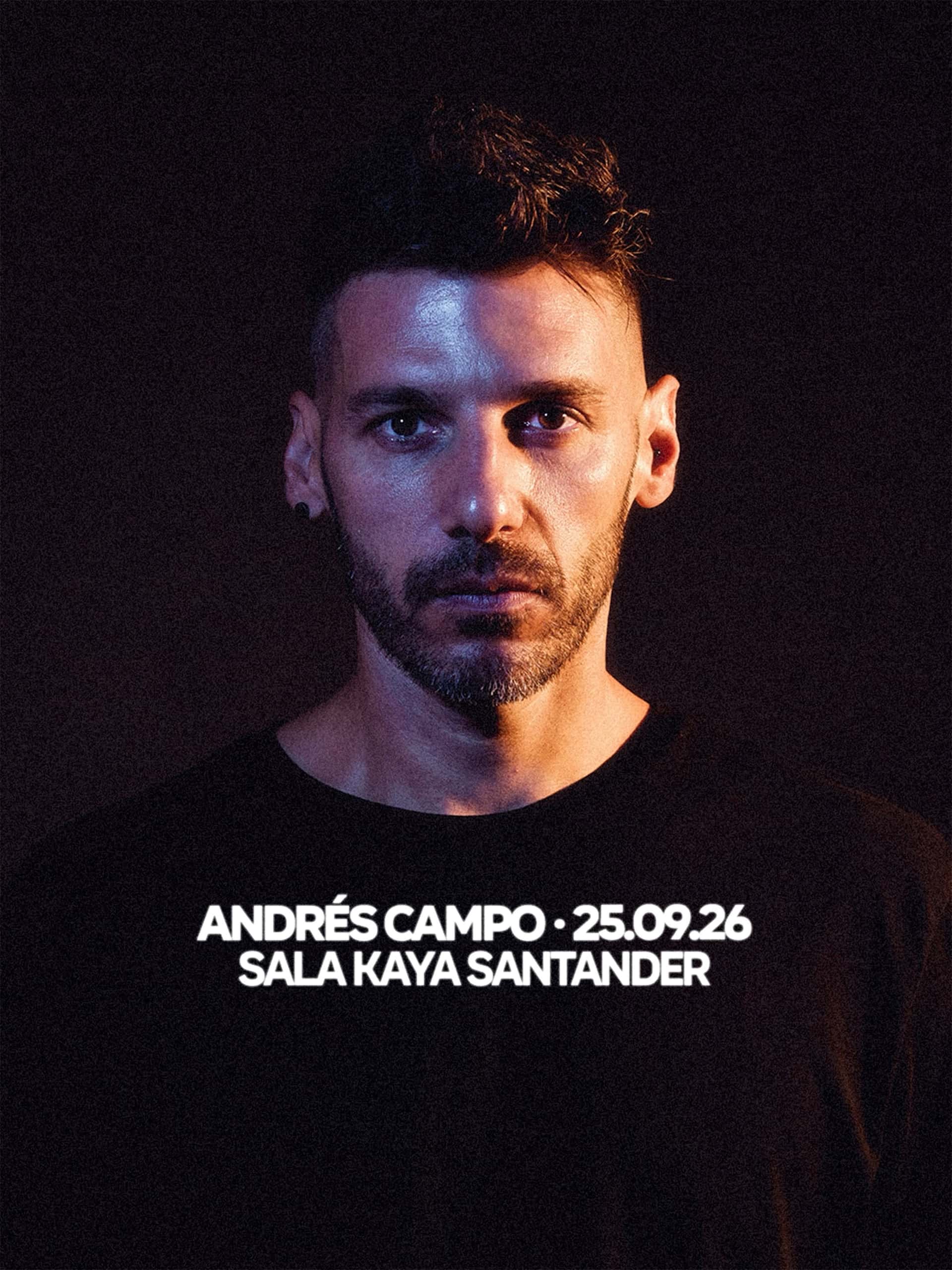Noche de techno con Andrés Campo
