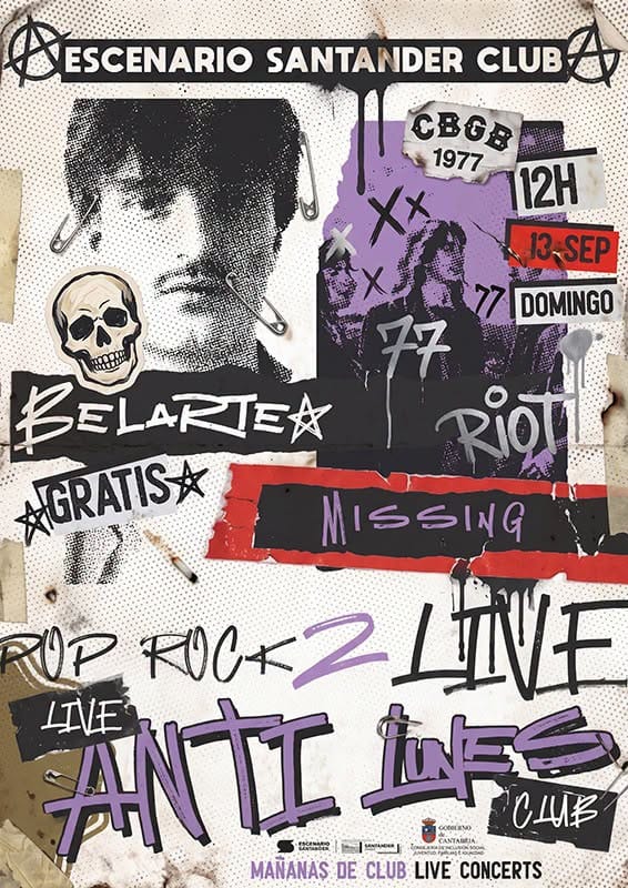 Los Antilunes presentan a Belarte + Missing