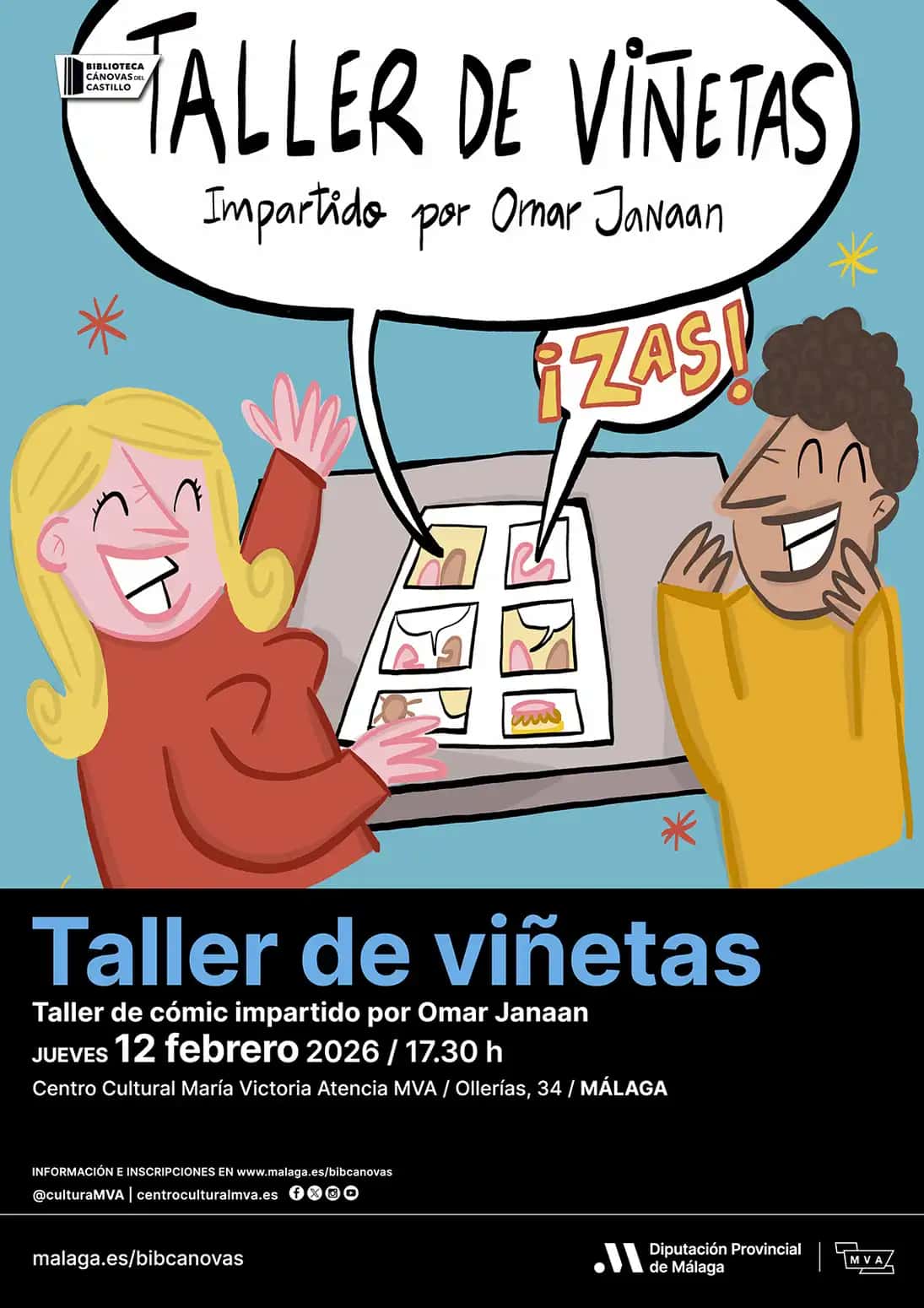 Taller de viñetas: Homenaje a Ibáñez
