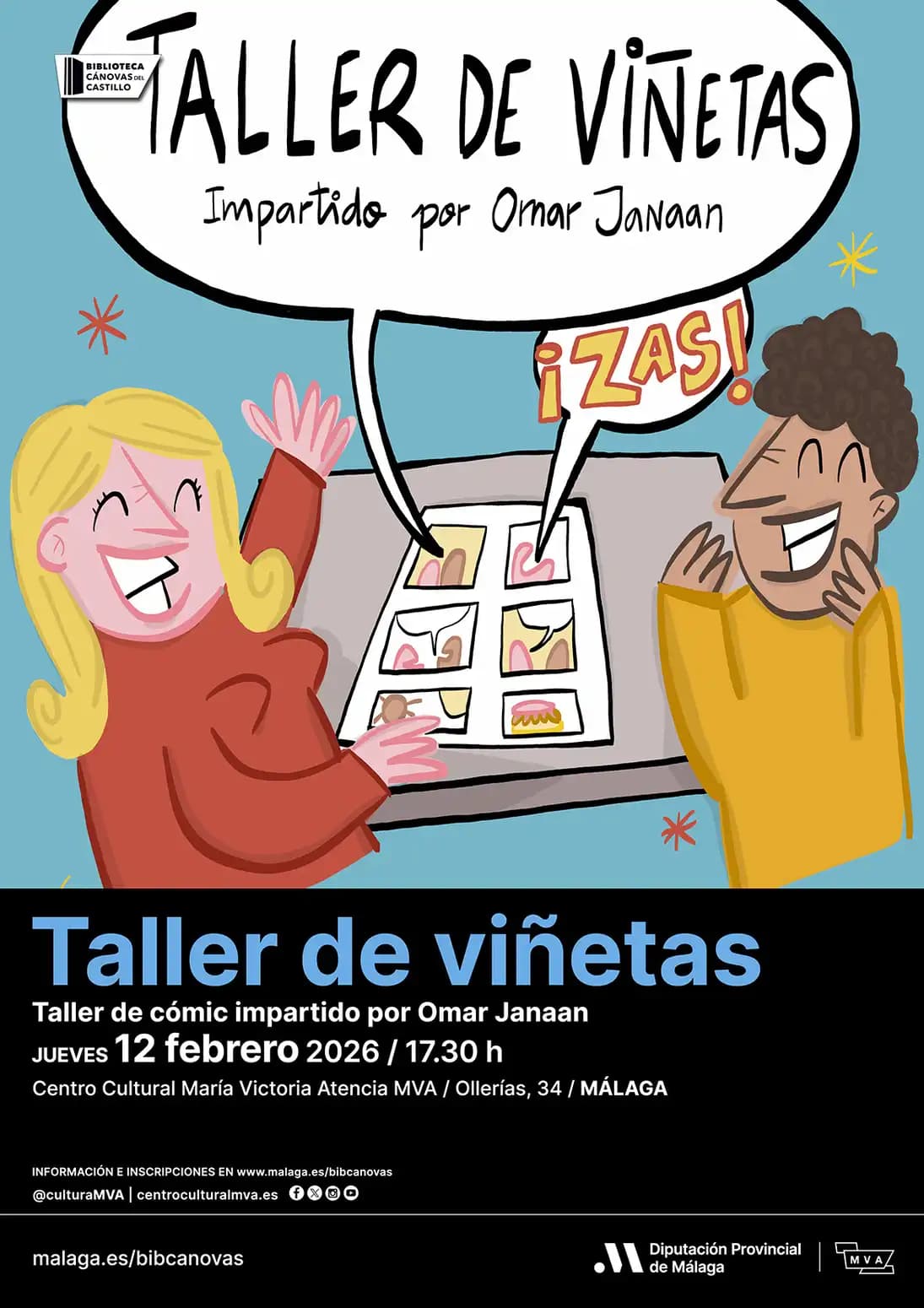 Taller de viñetas: Homenaje a Ibáñez