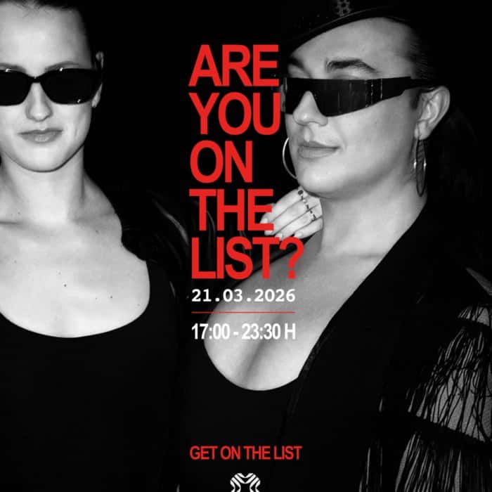 ARE YOU ON THE LIST? TARDEO - SÓTANO CLUB MALLORCA