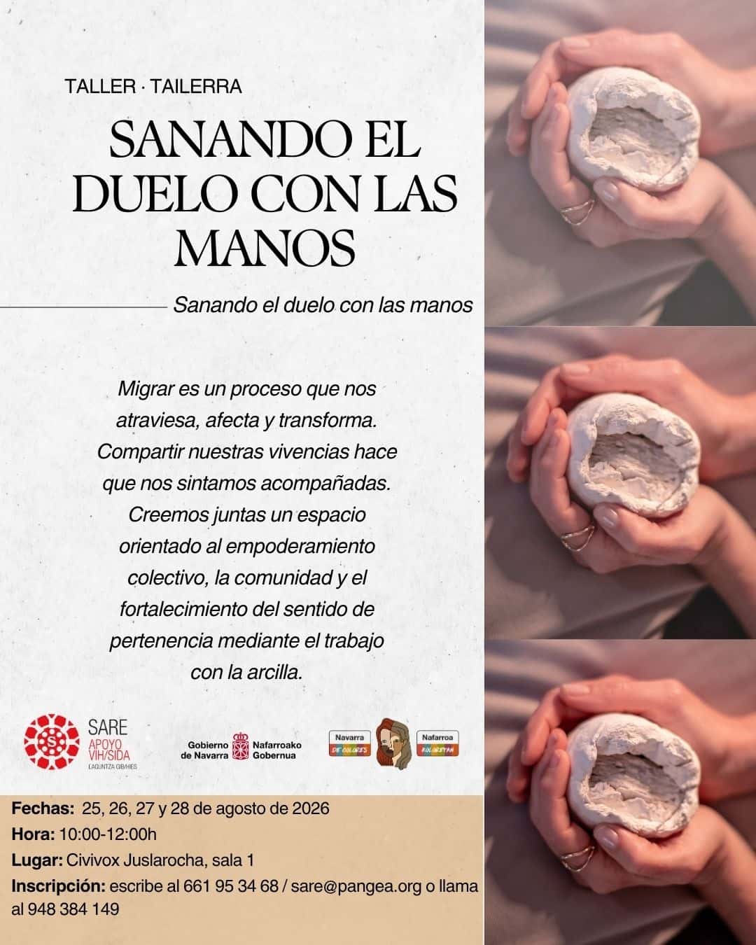 Talleres artísticos para abordar los duelos migratorios