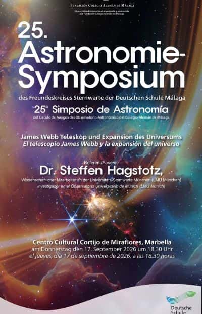 Symposium de Astronomía: El telescopio James Webb y la expansión del universo