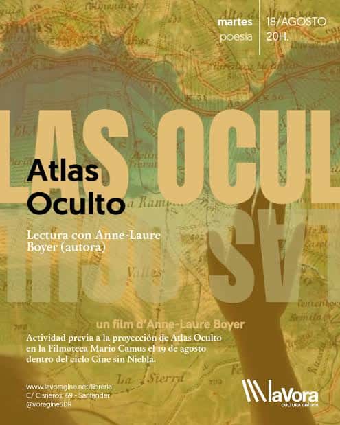 Atlas oculto. Lectura con Anne-Laure Boyer