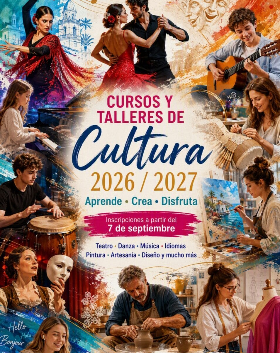 Cursos y Talleres de Cultura 2026-2027