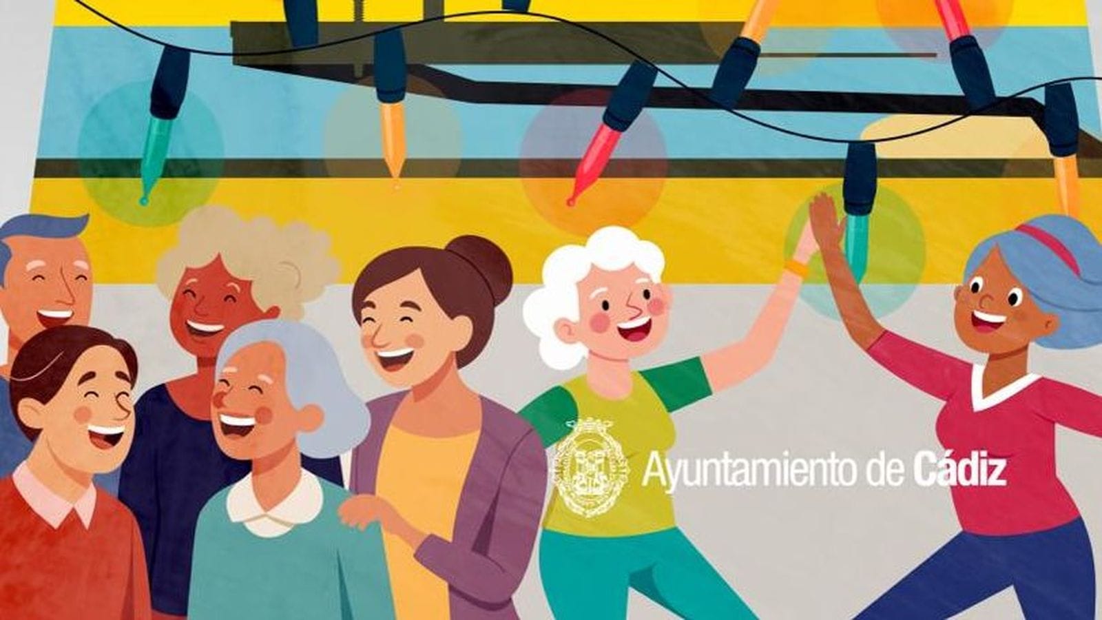 Convivencia de personas mayores en el Baluarte de los Mártires