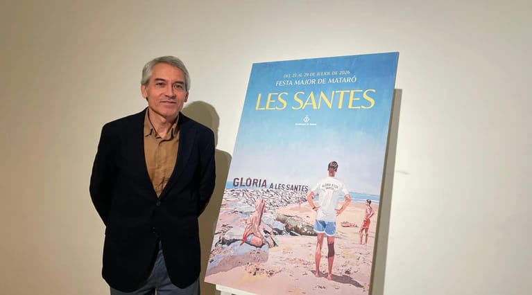 Signatura de cartells de Les Santes