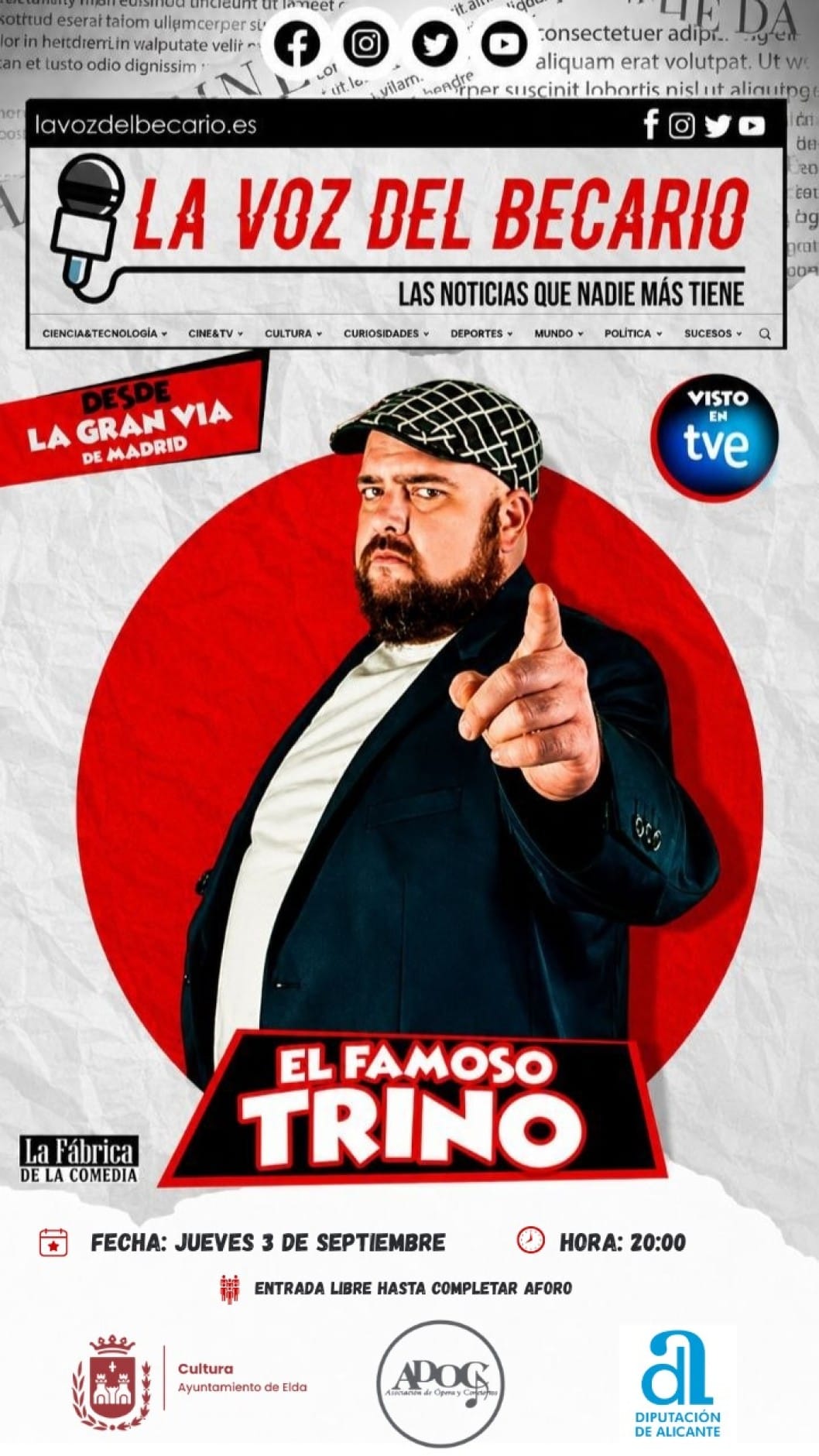 La voz del becario - El Famoso Trino