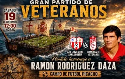 Partido de fútbol de veteranos por el Mes de la Circunnavegación