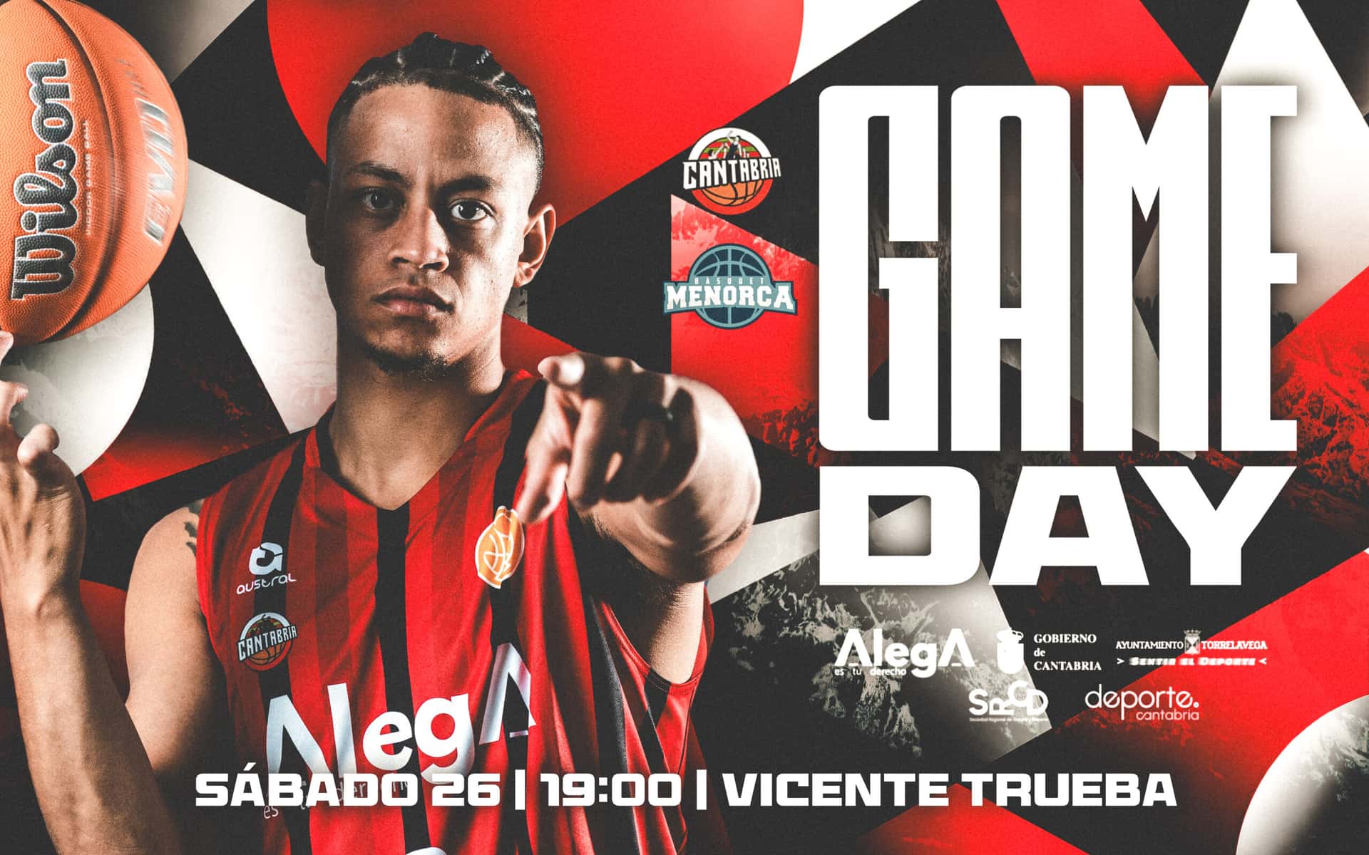 Partido de baloncesto - Grupo Alega Cantabria