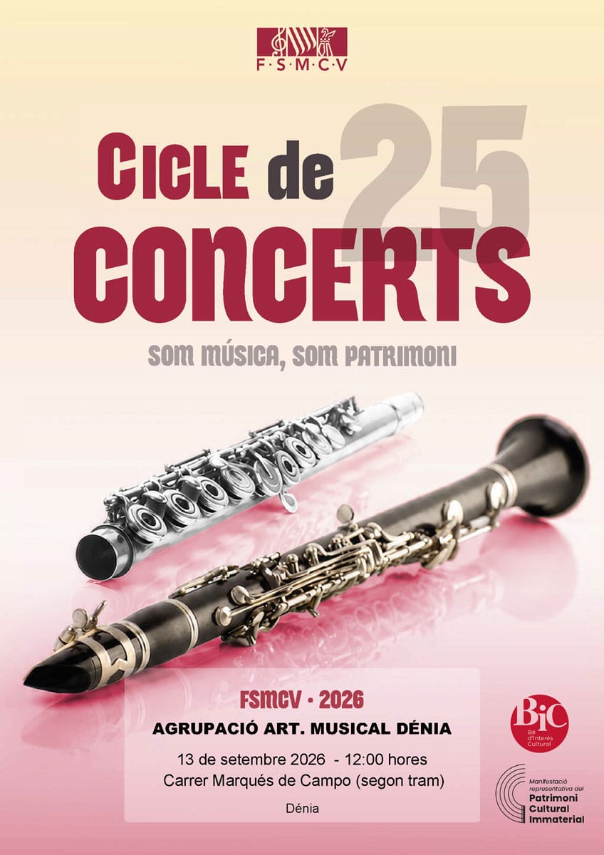 Concierto SOM patrimoni de la Banda de Dénia