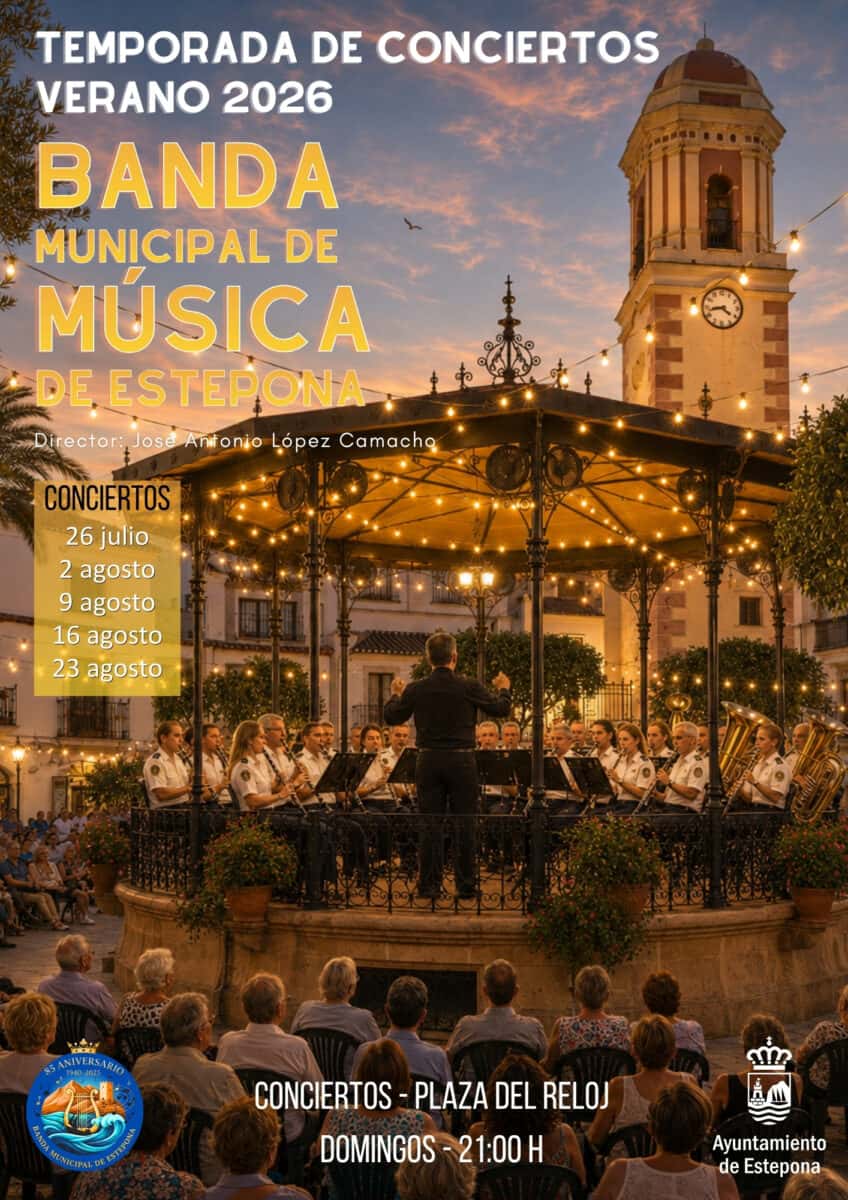 Cuarto concierto sinfónico de la Banda Municipal de Estepona