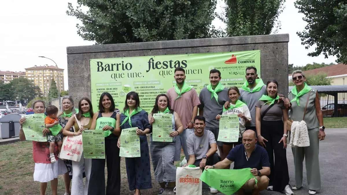 Comida en la calle - Fiestas del barrio de Versalles