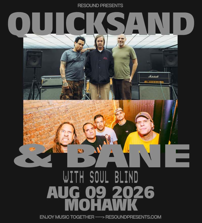 Quicksand & BANE w/ Soul Blind