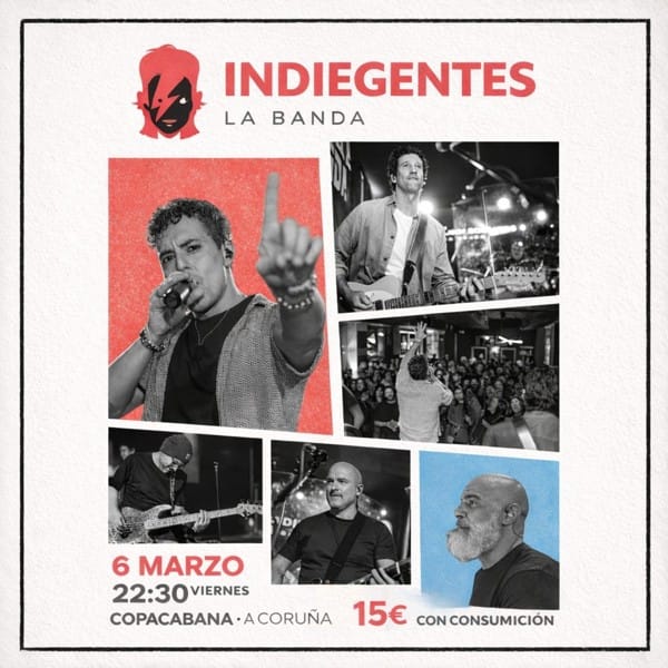 Indiegentes en concierto