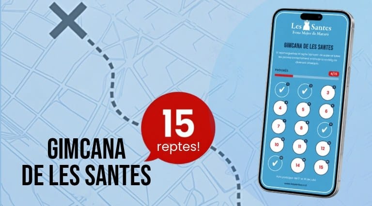Gimcana inspirada en Les Santes