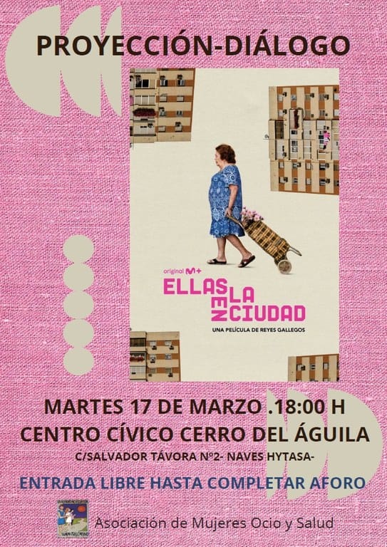 Proyección – Diálogo: Ellas en la ciudad