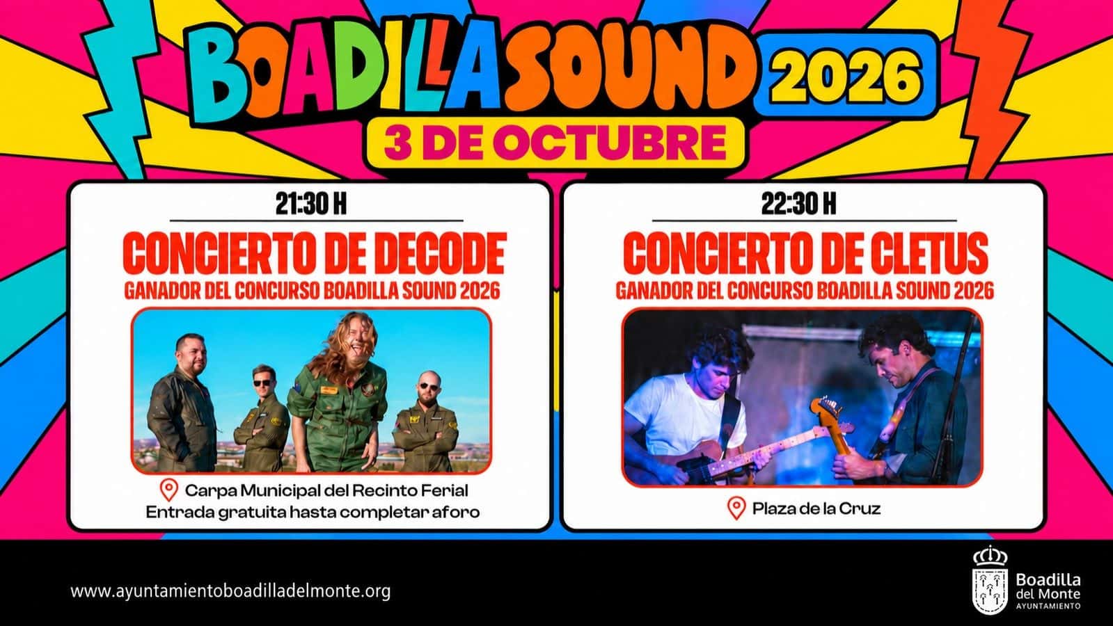 Decode - Concierto en las Fiestas Patronales de Boadilla del Monte