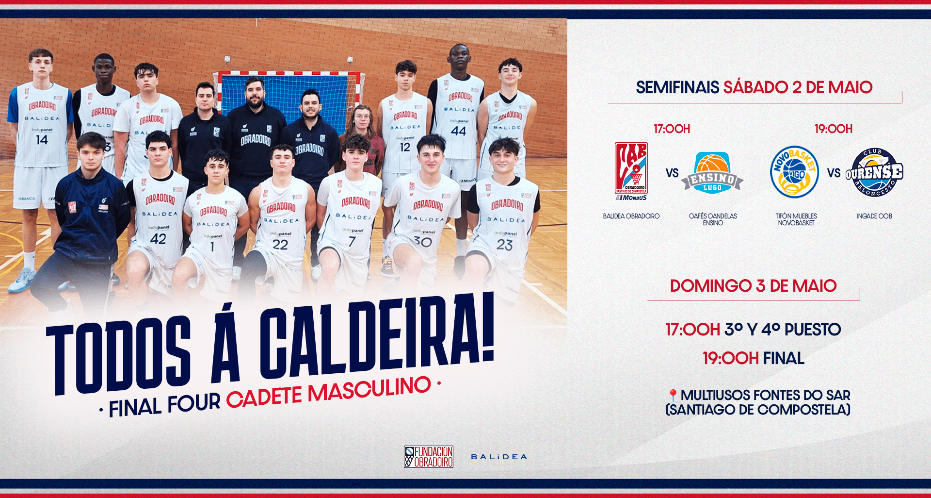 Final Four Cadete Masculina del Campeonato Gallego