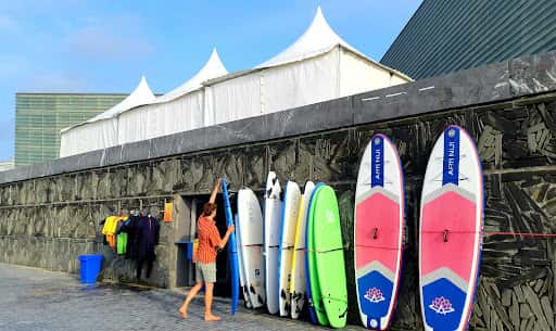 Aprender surf en San Sebastián con la escuela Bera Bera