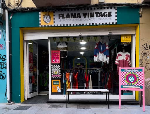 Flama Vintage: ropa deportiva de segunda mano en Granada