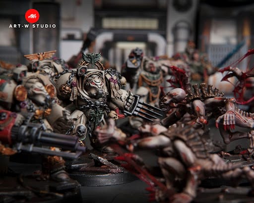 Art-W Studio: taller de pintura de miniaturas en Cornellà