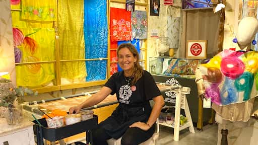 Ensedarte Silk Atelier: seda pintada a mano en Valencia