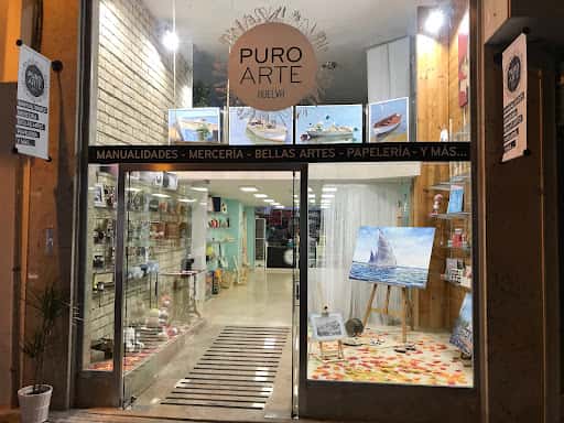 Materiales de arte y mercería en PURO ARTE HUELVA