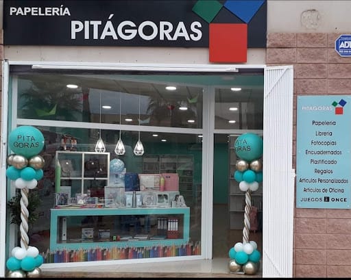 Papelería Pítagoras y personalización en Roquetas de Mar