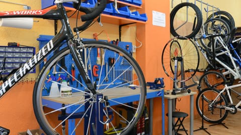 CicloSanse: taller de bicicletas en Sanse