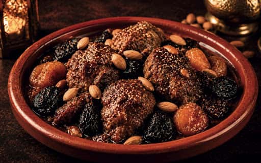 Comida marroquí auténtica en Dar lalla rita en Algeciras
