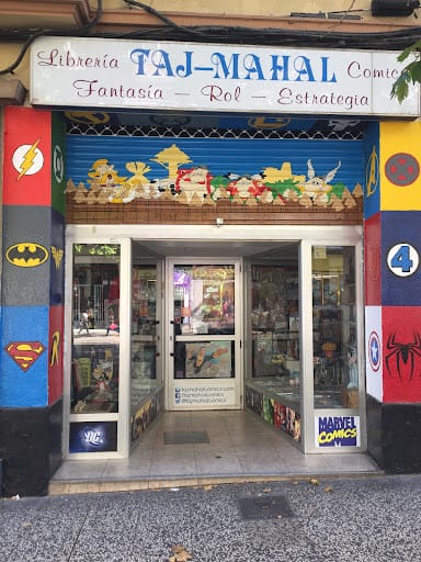 Librería Taj Mahal Comics en Zaragoza