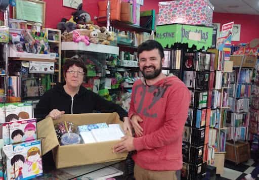 Librería Evasión en Motril: libros de viejo y cómics