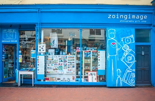 Zoingimage: café y fotografía analógica en Brighton