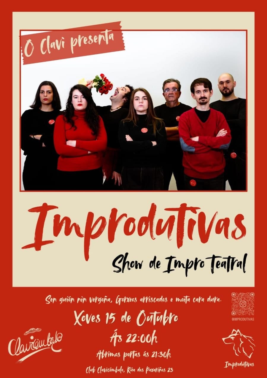 Improdutivas: improvisación teatral en Lugo
