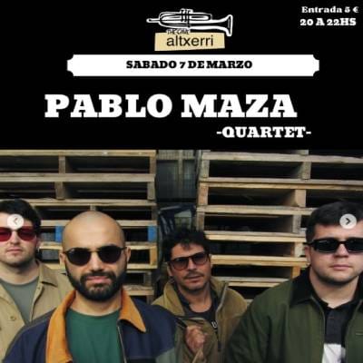 Pablo Maza Quartet en Altxerri