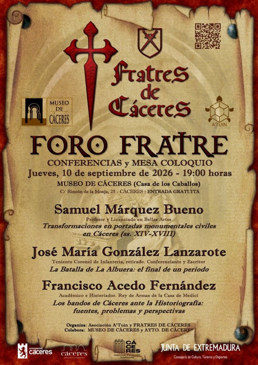 Foro Fratre: conferencias y mesa coloquio