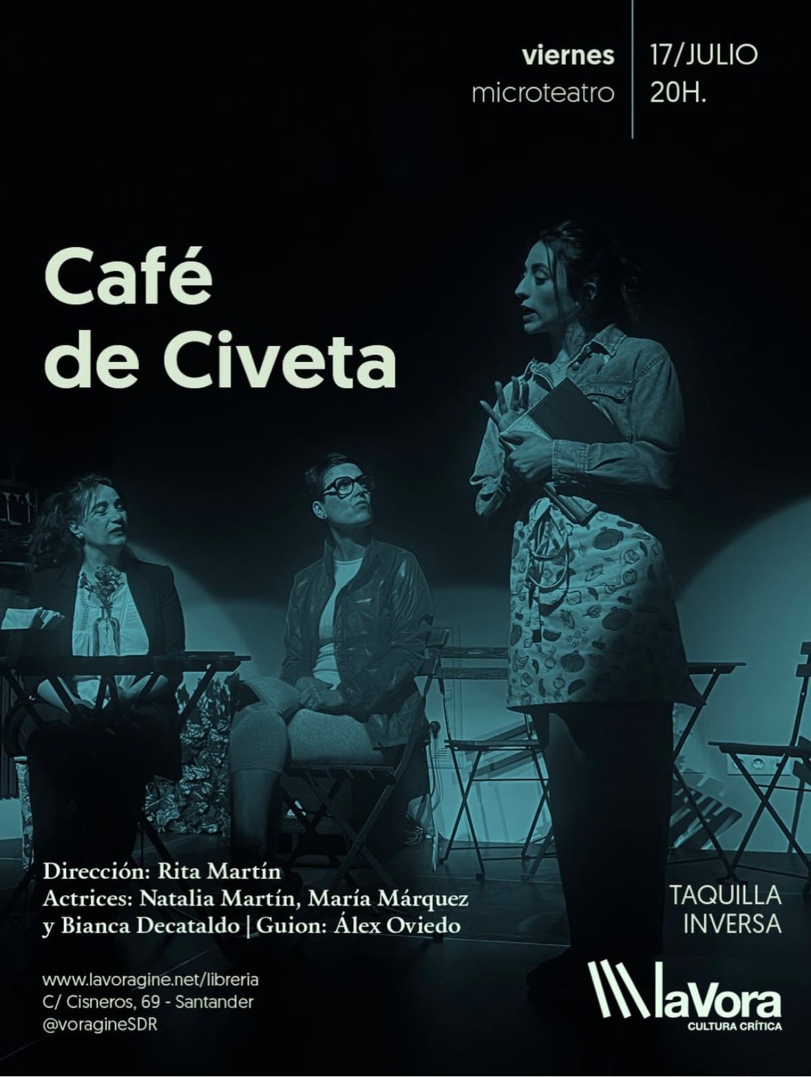 Café de civeta, microteatro
