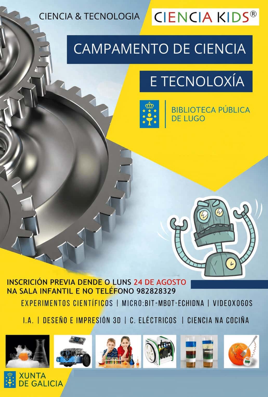 Campamento de ciencia e tecnoloxía