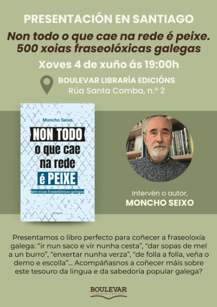 Presentación del libro 'Non todo o que cae na rede é peixe'