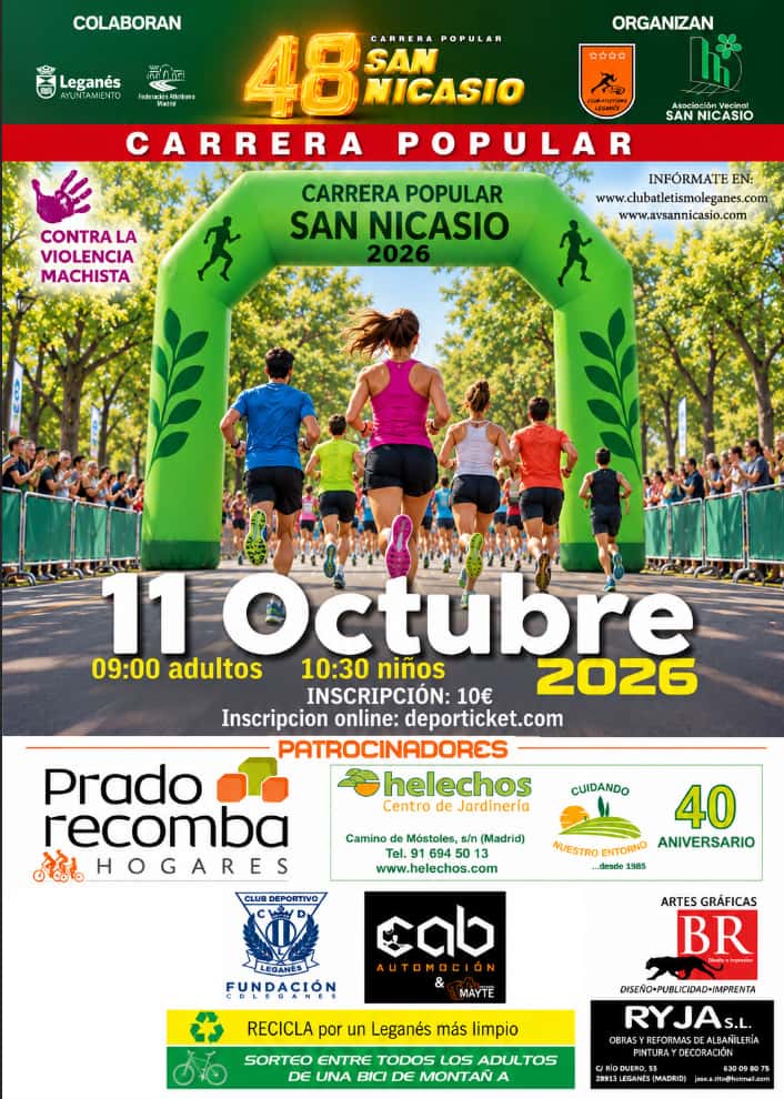 48º Carrera Popular de San Nicasio 2026