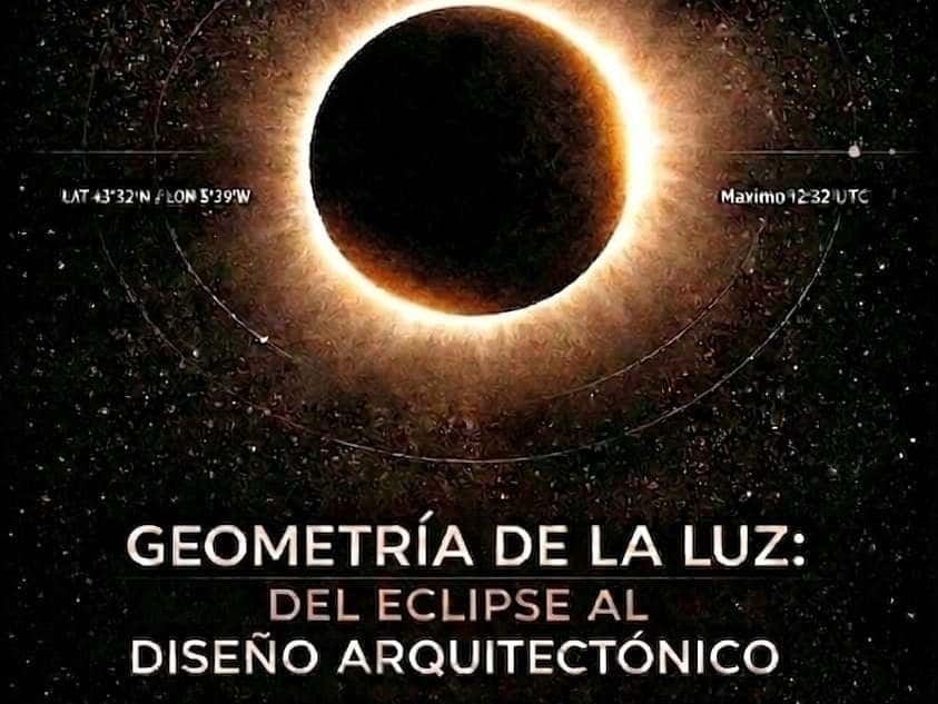 Geometría de la luz: del eclipse al diseño arquitectónico