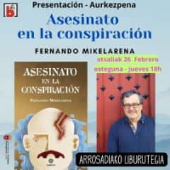 Presentación del libro: Asesinato en la conspiración