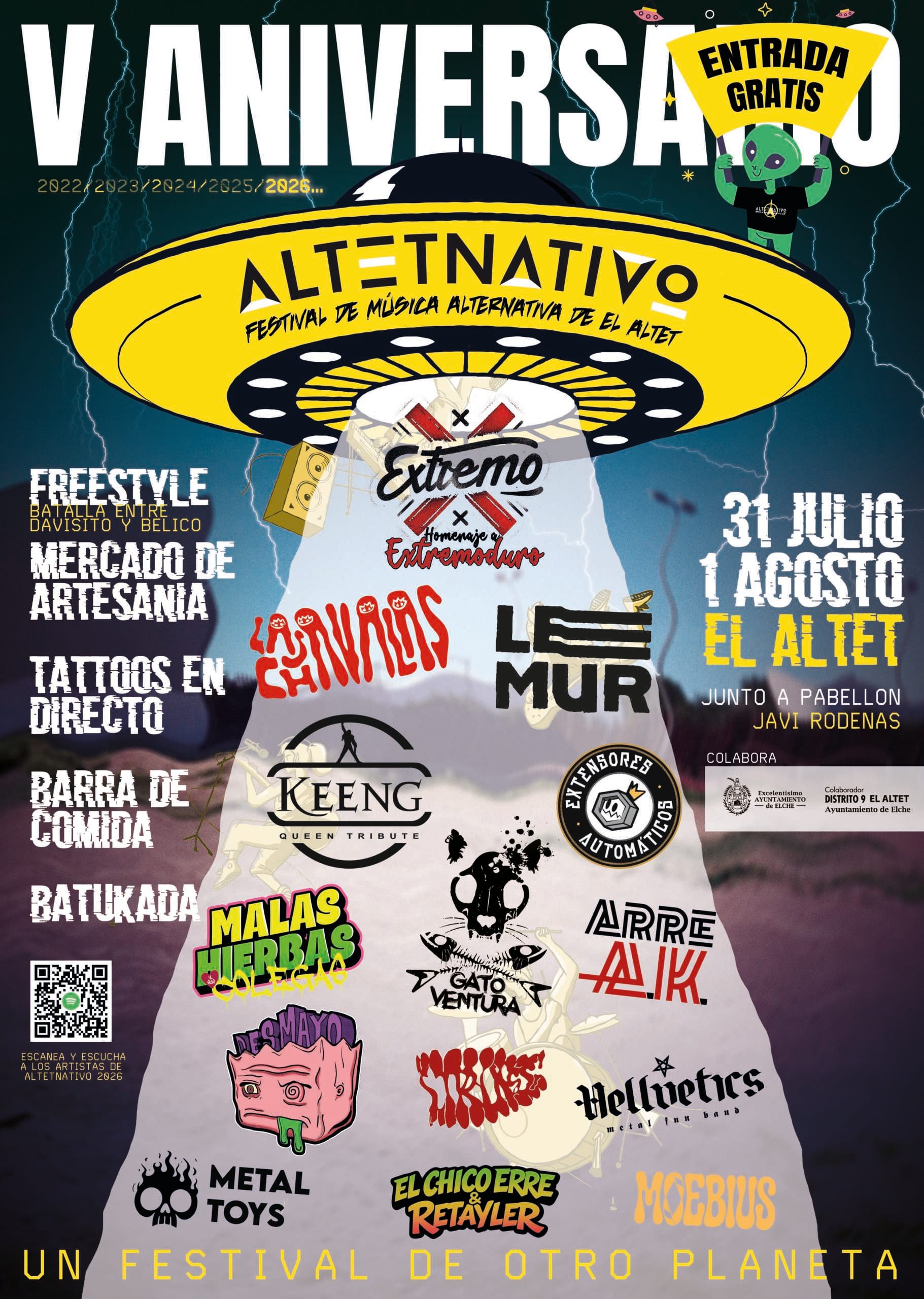 5º Aniversario Festival Alternativo