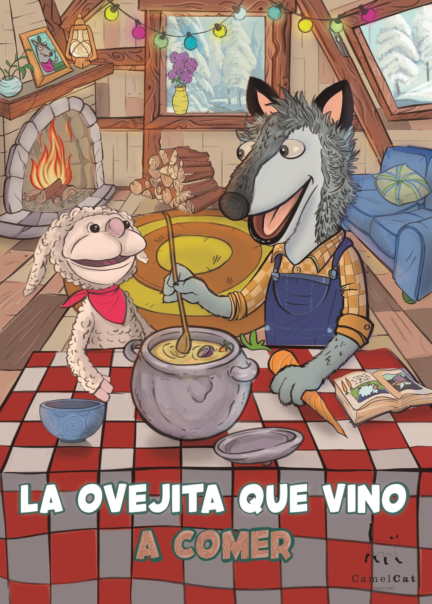 La ovejita que vino a comer
