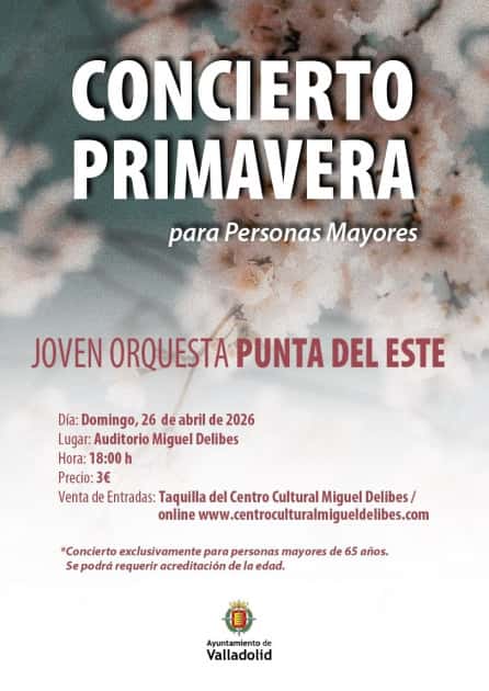 Concierto de Primavera Para Personas Mayores