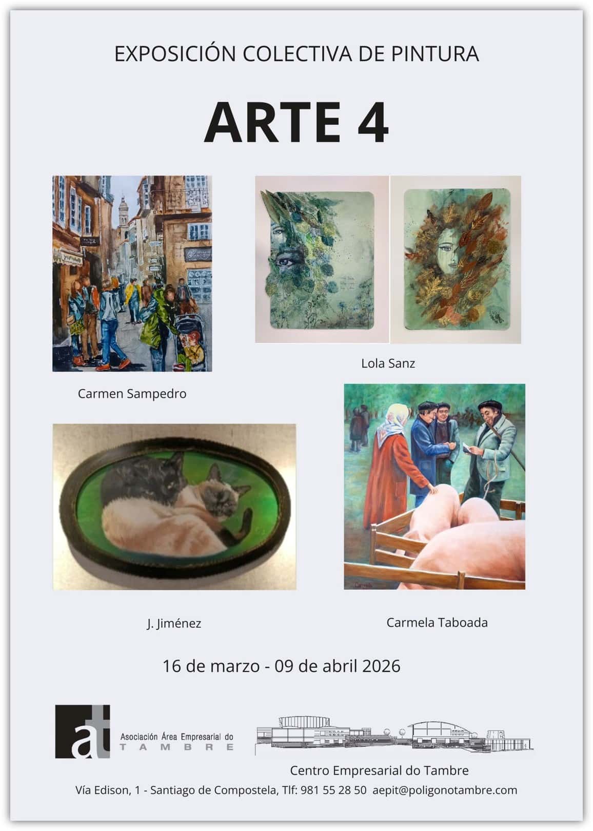 Exposición del colectivo ARTE 4