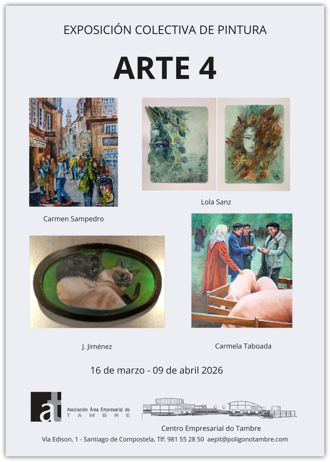 Exposición del colectivo ARTE 4
