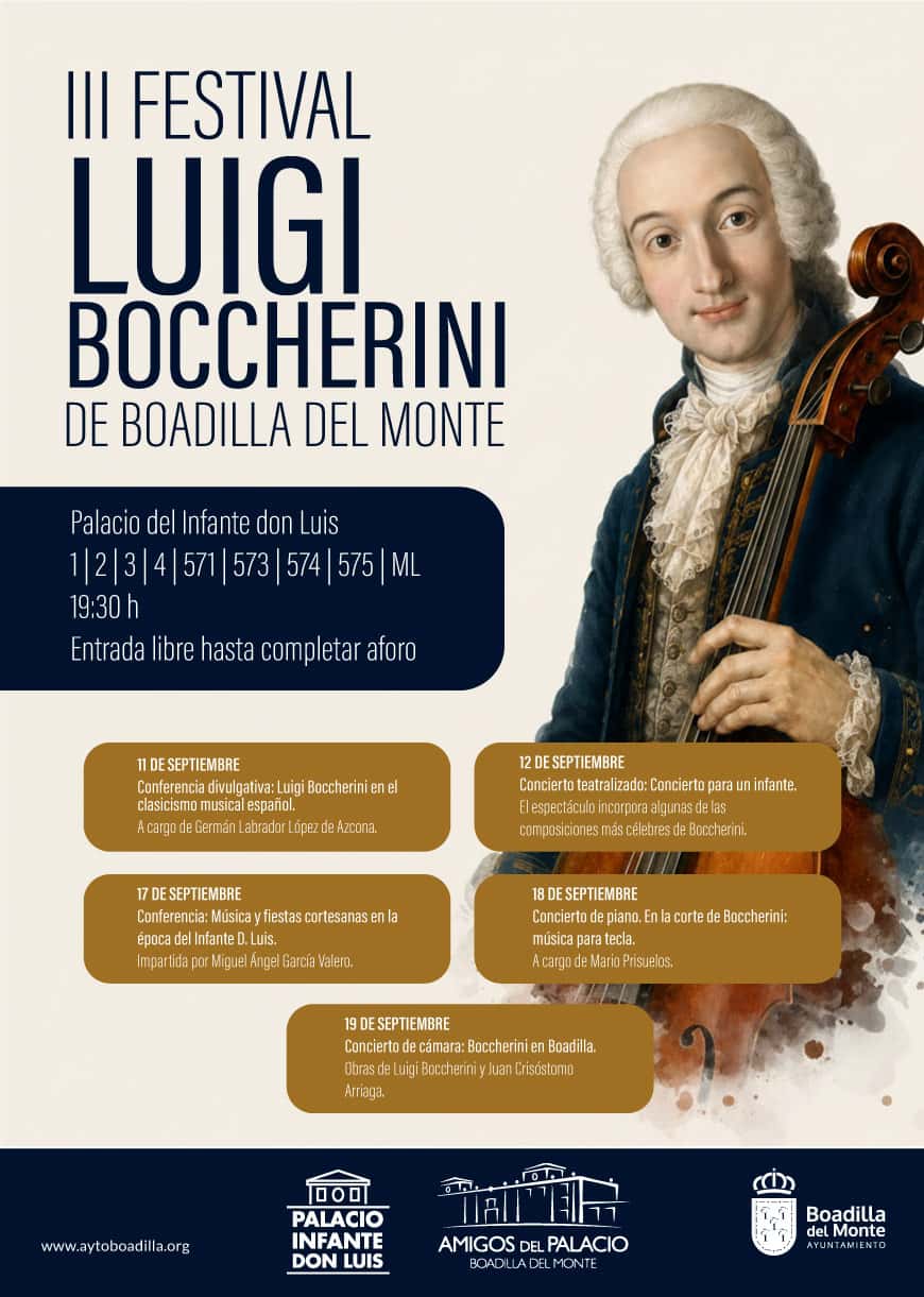 III Festival Luigi Boccherini - Conferencia: Luigi Boccherini en el clasicismo musical español