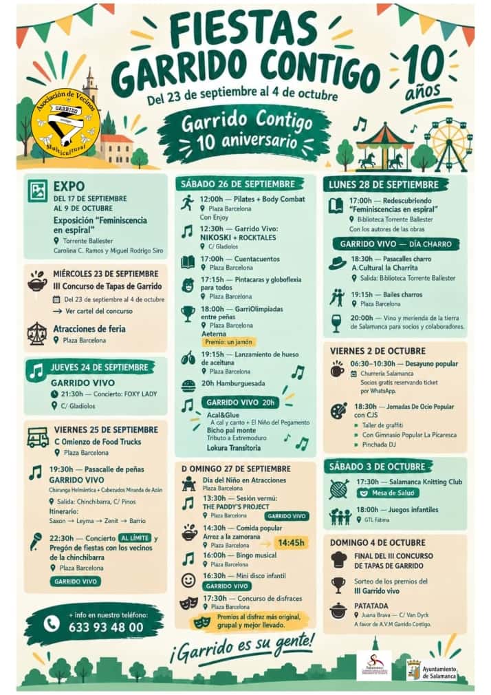 Fiestas del barrio de Garrido